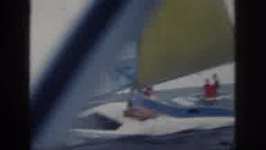 Oahu Hawaii USA (1959): Ocean Sailing On Waves
