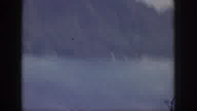Oahu Hawaii USA (1959): View From The Air Of Coastline With Mountains And A Beach
