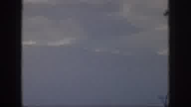 Oahu Hawaii USA (1959): View Of The Sea From The Window Of An Airplane