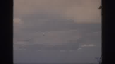 Oahu Hawaii USA (1959): Vintage Helicopter Aerial Landscape Footage