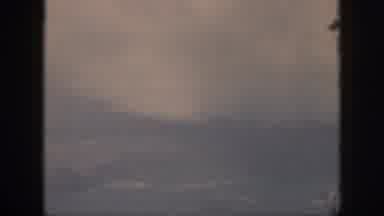 Oahu Hawaii USA (1959): Person Traveling By Plane And Watching The Landscape Of