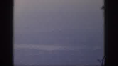 Oahu Hawaii USA (1959): Footage Far Above Ground From A Plane Showing Land And