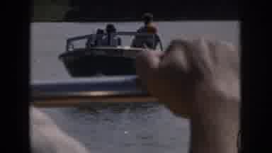 Grand Rapids Michigan USA (1961): Water Skiing And Wearing Life Jackets On Lake