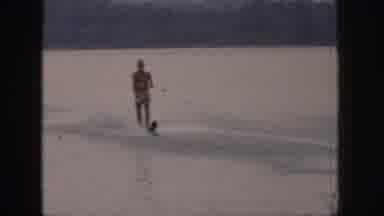 Michigan USA (1961): Someone Water Skiing