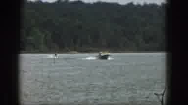 Michigan USA (1961): Boat Pulling Water Skier