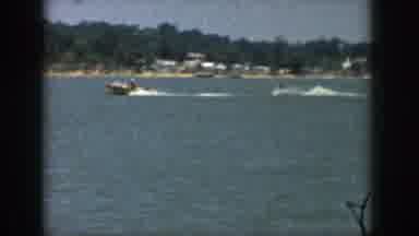 Michigan USA (1961): Water Skiing Off The Shore