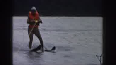 Michigan USA (1961): Water Lake Ocean Skies Rope Old Sport Friends Family Vacation