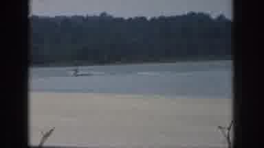 Michigan USA (1961): Person Water Skiing