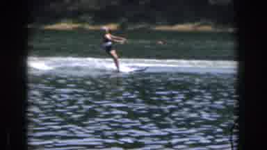 Michigan USA (1961): Water Skiing Lady