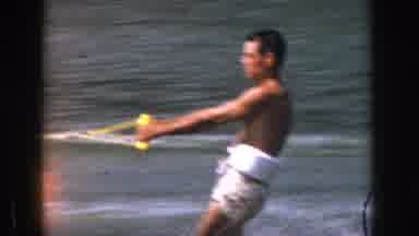 Michigan USA (1961): Special Sport At Sea Only For Experts Swimming