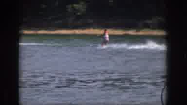 Michigan USA (1961): Person Water Skiing