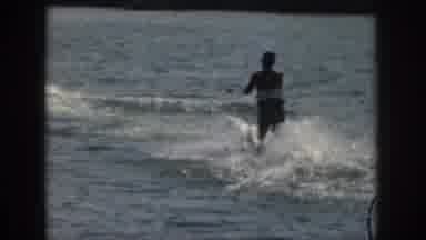Michigan USA (1961): Person Water Skiing
