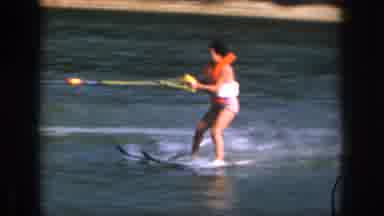 Michigan USA (1961): Water Skiing In The Sea