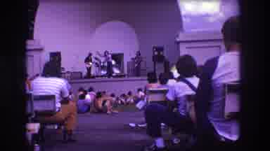 Medford New Jersey USA (1973): Concert With Singer Guitarist And Drums Playing For
