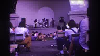 Medford New Jersey USA (1973): People Watching A Band Perform