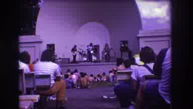 Medford New Jersey USA (1973): Quiet Audience In Outdoor Concert Of Musicians With