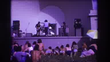 Medford New Jersey USA (1973): A Band Playing On Stage At A Concert