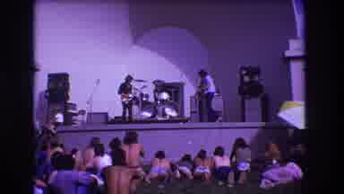 Medford New Jersey USA (1973): Band Playing Music On Stage