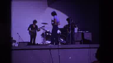 Medford New Jersey USA (1973): Band Performs On Stage At Concert In Front Of Large