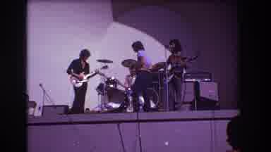 Medford New Jersey USA (1973): Singer In A Crop Top Guitarist Bass Player Drummer