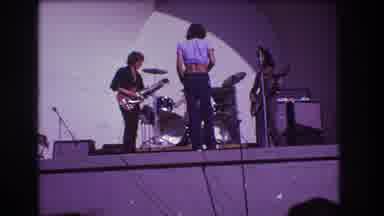 Medford New Jersey USA (1973): Band Outtakes Warm Up From Below The Stage
