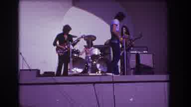 Medford New Jersey USA (1973): Singer Drummer And Two Guitarists Band Playing In A