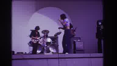 Medford New Jersey USA (1973): Musicians On Stage Singing And Playing