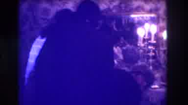 Medford New Jersey USA (1973): People Conversing With Elderly Woman Followed By A