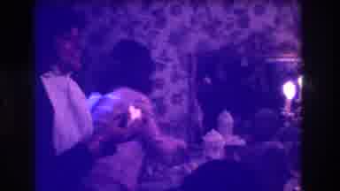 Medford New Jersey USA (1973): A Wedding Party From The 1980s Where A Family Is
