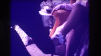 Medford New Jersey USA (1973): Sexy Woman Lets Man Remove Her Garter From Her Leg
