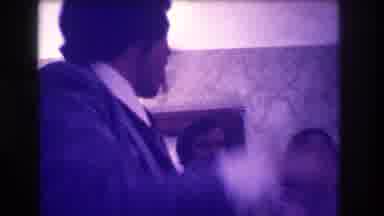 Medford New Jersey USA (1973): Some People Clapping And Cheering At An Indoor