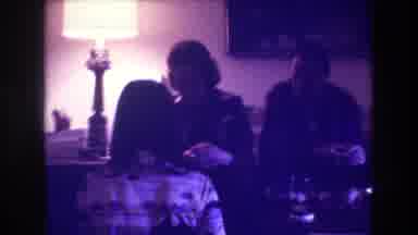Medford New Jersey USA (1973): People Visiting With One Another While Sitting On A