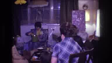 Boston USA (1974): Woman Opening Gift In Front Of Crowd