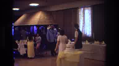 Boston USA (1974): Father Taking Daughter Bride During Wedding Walk