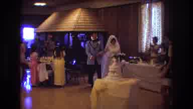 Boston USA (1974): Wedding Day And Dinner Presenting The Bride And Groom To Their