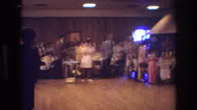 Boston USA (1974): Old Grainy Footage Of A Wedding Party Most Likely From 1970'S