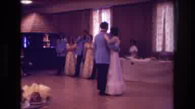 Boston USA (1974): Bridal Party Dances At Wedding