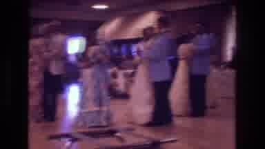 Boston USA (1974): Two Brides Are Dancing With Their Husbands Looking Forward To