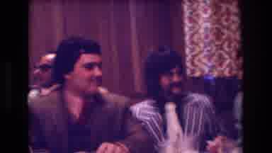 Boston USA (1974): Super Fancy Retro Men And Women In Trendy Attire At A Formal