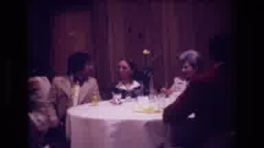 Boston USA (1974): Weddings And All The Guests Talking With Each Other In The Old