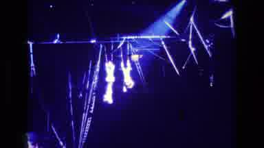 Boston USA (1974): Acrobats, Clowns, And Animals Performing In A Three Ring Circus