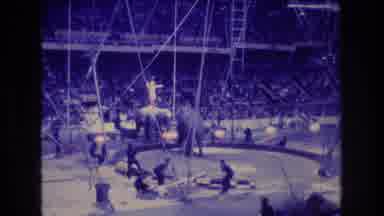 Boston USA (1974): Someone Recording A Circus With Elephants Performing