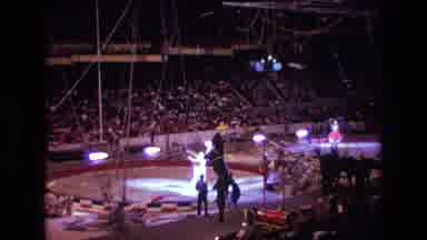 Boston USA (1974): Circus Performer Does Trick With Horse Having Him Walk On Hind