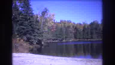 Baxter Maine USA (1975): Plentiful Sunshine, Evergreens, Calm Waters, And Solitude