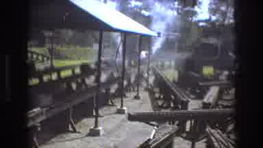 Baxter Maine USA (1975): People Working Outside At The Steam Powered Workshop