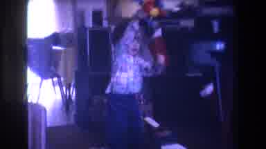 Baxter Maine USA (1975): Little Boy Playing With Toy