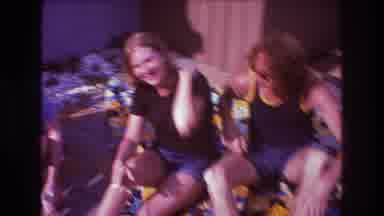 Boston USA (1975): Patio Glasses Tank-Top 80'S Laughing Shy Backyard Blanket