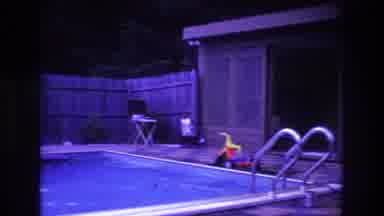 Boston USA (1975): Inground Poolside With Friends And Family Enjoying The Weather
