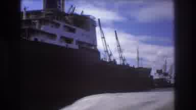 Boston USA (1975): These Is A Ship At The Docking Place, And There Is Small Island