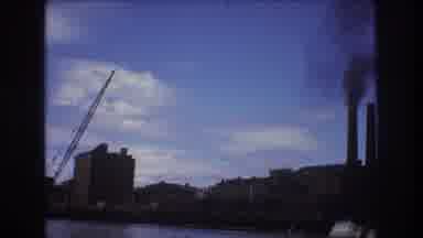 Boston USA (1975): The View Of A Factory By The River And Other Industrial